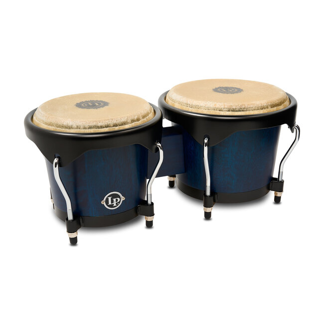 LP - LP601NYII-BL - City II 6"-7" Bongos Mango - Blue Black