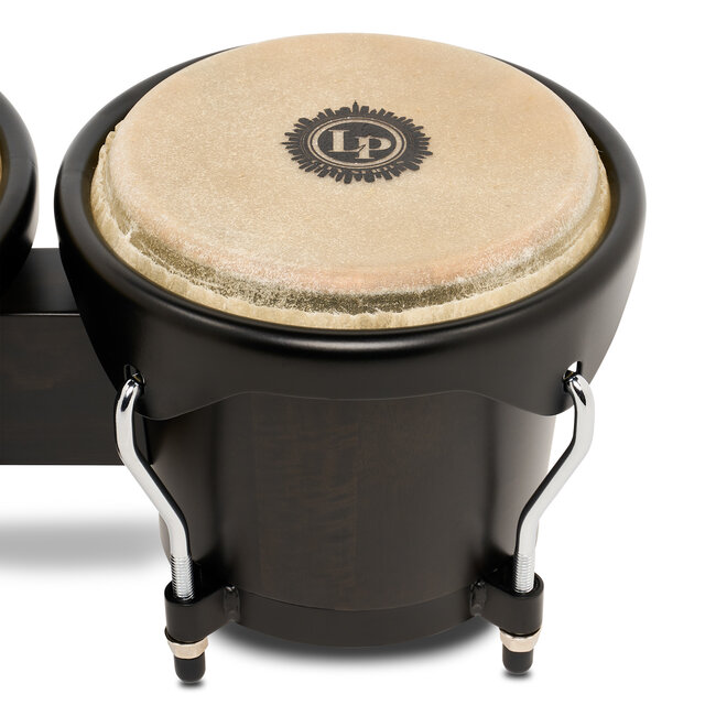 LP - LP601NYII-BK - City II 6"-7" Bongos - Mango Black Gc/Mf