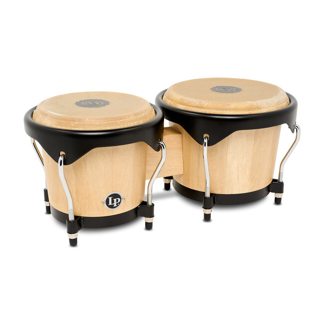 LP - LP601NYII-AW - City II 6"-7" Bongos Mango - Natural Black