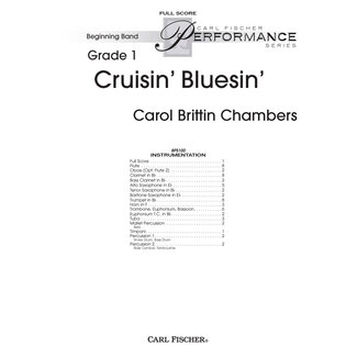 Carl Fischer Music Cruisin' Bluesin' - by Carol Brittin Chambers