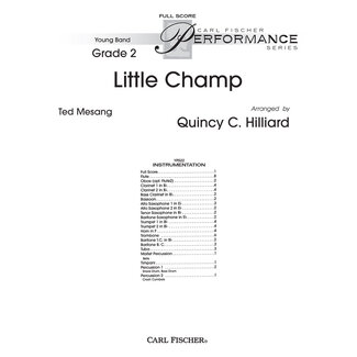 Carl Fischer Music Little Champ - by Ted Mesang
