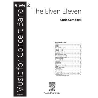 Carl Fischer Music The Elven Eleven - by Chris Campbell