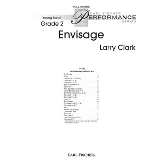 Carl Fischer Music Envisage - by Larry Clark