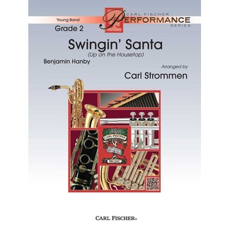 Carl Fischer Music Swingin' Santa - by Benjamin Hanby