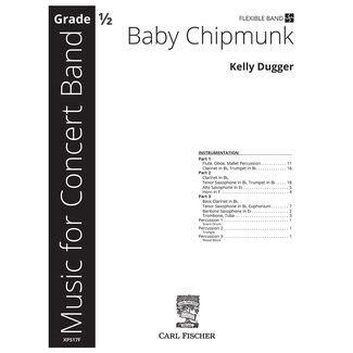 Carl Fischer Music Baby Chipmunk - by Kelly Dugger