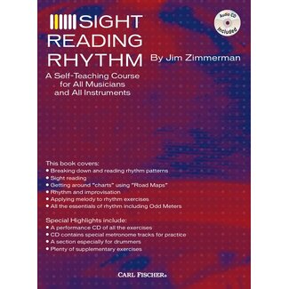 Carl Fischer Music Sight Reading Rhythm - by James Zimmerman