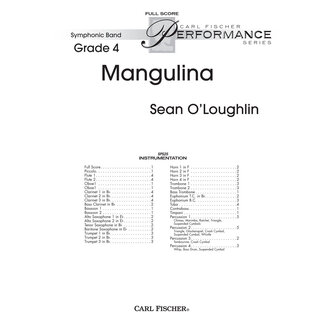 Carl Fischer Music Mangulina - by Paul Basler