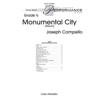 Carl Fischer Music Monumental City - by Joseph Compello