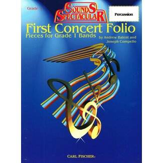 Carl Fischer Music First Concert Folio - Pieces for Grade 1 Bands - by Various