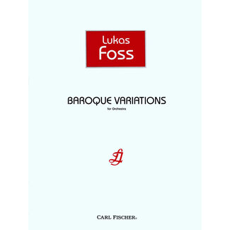 Carl Fischer Music Baroque Variations - by Lukas Foss