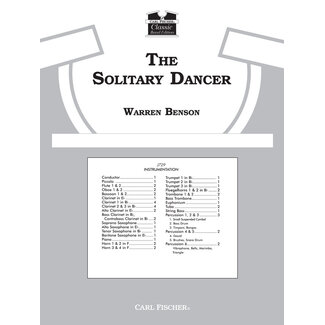 Carl Fischer Music The Solitary Dancer - by Warren Benson