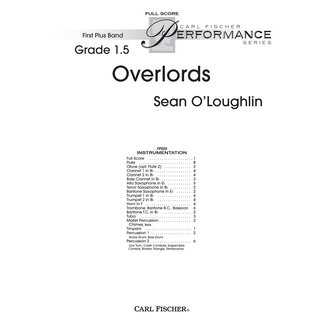 Carl Fischer Music Overlords - by Sean O'Loughlin