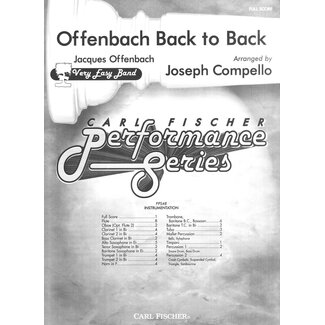 Carl Fischer Music Offenbach Back To Back - by Jacques Offenbach