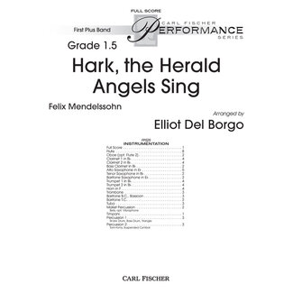 Carl Fischer Music Hark, The Herald Angels Sing - by Felix Mendelssohn