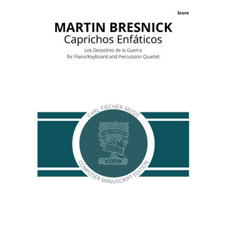 Carl Fischer Music Caprichos Enfaticos - by Martin Bresnick