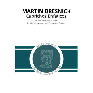 Carl Fischer Music Caprichos Enfaticos - by Martin Bresnick