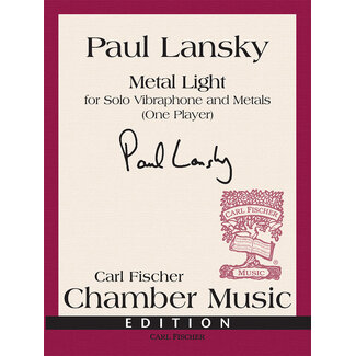 Carl Fischer Music Metal Light - by Paul Lansky