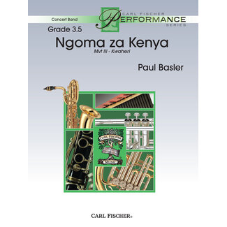 Carl Fischer Music Ngoma Za Kenya - by Paul Basler