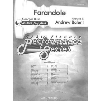 Carl Fischer Music Farandole - by Georges Bizet