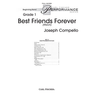 Carl Fischer Music Best Friends Forever - by Joseph Compello