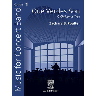 Carl Fischer Music Qué Verdes Son - by Zachary Poulter