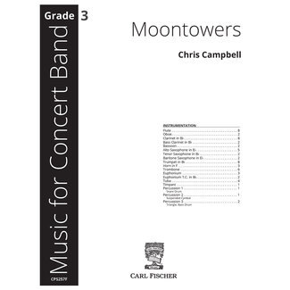 Carl Fischer Music Moontowers - by Chris Campbell