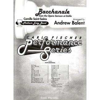 Carl Fischer Music Bacchanale - by Camille Saint-Saëns