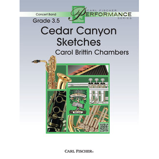 Carl Fischer Music Cedar Canyon Sketches - by Carol Brittin Chambers