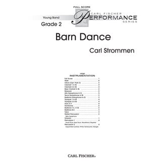 Carl Fischer Music Barn Dance - by Carl Strommen