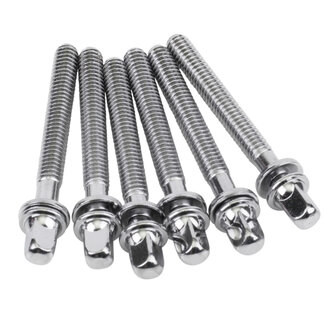 Pearl Pearl - T061L/6 - Tension Rods, W7/32X47mm (6-Piece)