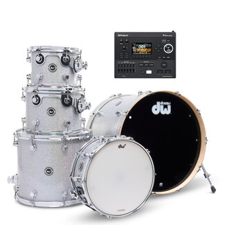 DW DW - DEKTFP05TBDNV51 - DWe 5pc Shell Pack Bundle (Diamond Nebula) / Roland V51