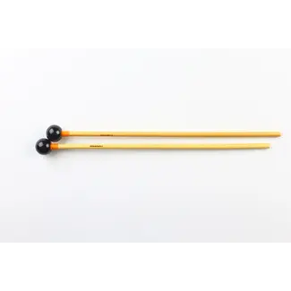 Dragonfly Percussion Dragonfly Percussion - 1 BR - 1" Black Bell Mallets - Rattan