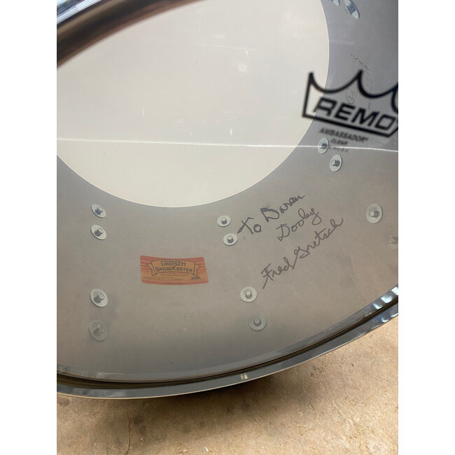 Gretsch - Broadkaster 9x13 Tom - Blue Sparkle - Signed by Fred Gretsch (Used)