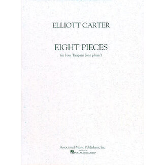 Hal Leonard 8 Pieces for 4 Timpani (One Player) - by Elliott Carter - HL50234240