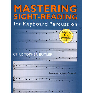 GIA Publications Mastering Sight Reading for Keyboard Percussion - G-10472 - Christopher Butler