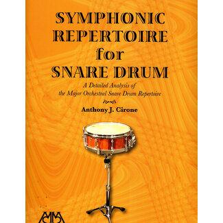 GIA Publications Symphonic Repertoire for Snare Drum - 31756 - Anthony Cirone