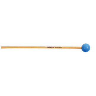 Malletech Malletech - BB34 - Becker Med. Hard Blue Xylophone Mallets (Pair) - Rattan