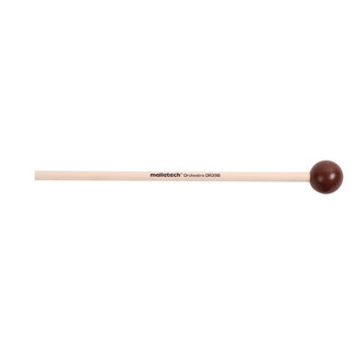Malletech Malletech - OR39B - Orchestra Brown Med. Hard Xylophone/Bell Mallets (Pair) - Birch