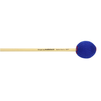 Malletech Malletech - SHA-S - Stefon Harris Albright - Soft Vibraphone Mallets (Pair) - Rattan
