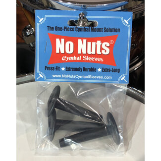 No Nuts Percussion No Nuts - 5001 - Black Cymbal Sleeves 3-PK