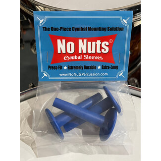 No Nuts Percussion No Nuts - 5005 - Blue Cymbal Sleeves 3-PK