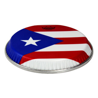 Remo Remo - M4-1106-S6-D2008 - Conga Drumhead, Symmetry, 11.06" D2, Skyndeep, "Puerto Rican Flag" Graphic