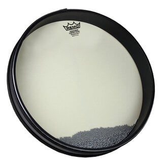 Remo Remo - ET-0216-71-CST - Ocean Drum, 16" Diameter, 2 1/2" Depth, Comfort Sound Technology, Matte Black