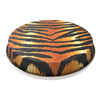 Remo Remo - M6-R850-S5-SD007 - Bongo Drumhead, R-Series, 8.50", Skyndeep, "Tiger Stripe" Graphic