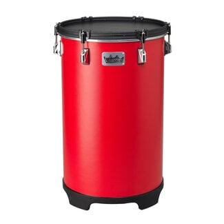 Remo Remo - BH-0012-A1- - Bahia Bass Drum, 12" Diameter, 21" Height, Fabric Gypsy Red