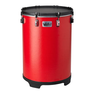Remo Remo - BH-0014-A1- - Bahia Bass Drum, 14" Diameter, 21" Height, Fabric Gypsy Red