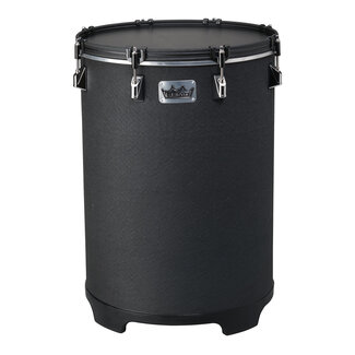 Remo Remo - BH-0014-BE- - Bahia Bass Drum, 14" Diameter, 21" Height, Fabric Black Earth