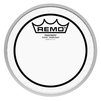 Remo Remo - PS-0306-MP- - Batter, Crimplock, Pinstripe, Clear, 6" Diameter