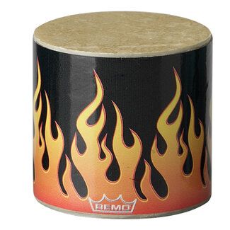 Remo Remo - SR-0202-30- - Mini Shaker, 2-1/4"X2", Flame Finish