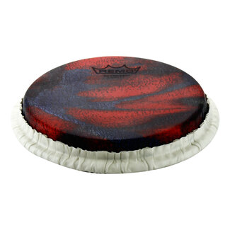 Remo Remo - M9-0715-S4-SD005 - **Special Order**, Bongo Drumhead, Tucked, 7.15", Skyndeep, "Petrified Cave" Graphic